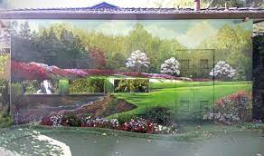 Augusta Nationals Golf Landscape Mural