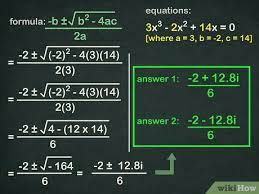 3 ways to solve a cubic equation wikihow