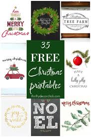 35 free christmas printables to deck