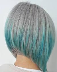 He sits on a bench and drinks takeaway coffee. 21 Sumptuous Blue Hair Highlights For Women Hairstylecamp