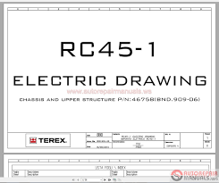 Terex Rough Terrain Crane Rc45 Workshop Manual Auto Repair