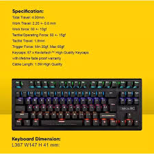 Διάβασε χαρακτηριστικά & πραγματικές αξιολογήσεις χρηστών! Armaggeddon Psychfalcon Mka 3c Mechanical Gaming Keyboard Asianic Distributors Inc Philippines