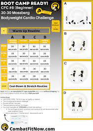 basic training challenge workout pdf