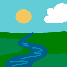как нарисовать река / LetsDrawIt