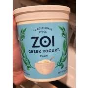 zoi greek yogurt traditional style