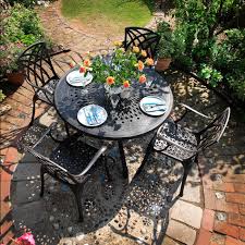 4 Seater Bronze Garden Table Set