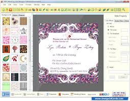 Wedding Card Maker Software Designs Printable And Scanable
