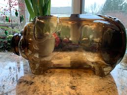 Large Vintage Libbey Glass Jug 5 Gallon