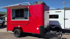 used 6x12 off road concession trailer