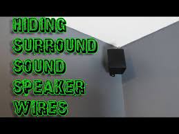 How To Hide Your Speaker Wires Through