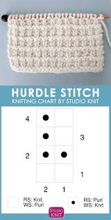 Just Pinned To Breien Knitting Chart Of The Hurdle Knit