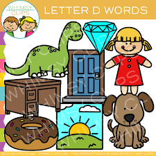 Select from 114 premium letter d words of the highest quality. Letter D Alphabet Clip Art Images Illustrations Whimsy Clips