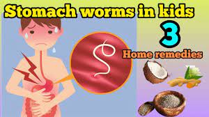 home remes for stomach worms in kids