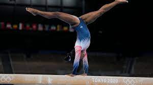 biles returns to olympic competition