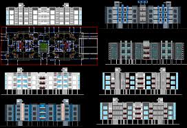 Floor Plan Dwg Autocad Drawing File