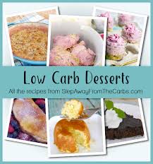 low carb desserts step away from the