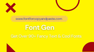 ᐈ font gen 95 free font generator