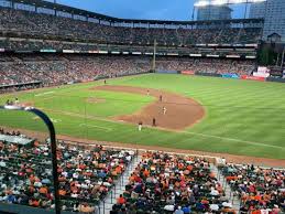 oriole park at camden yards section