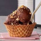 chocolate waffle cones or bowls