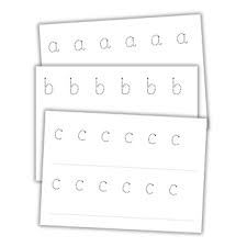 letter formation sheets a to z