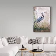 Trademark Fine Art Heron In The Reeds