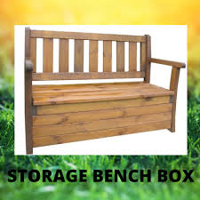 New Garden Storage Bench Box 120cm 4ft