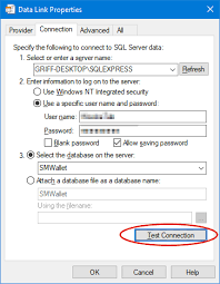 simple sql connection string creation