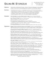 Film Production Assistant Resume Production Resume Examples Sample