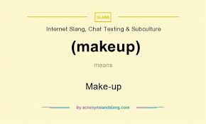 what does makeup mean definition