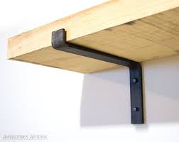 Steel Shelf Bracket Modern Kitchen Open