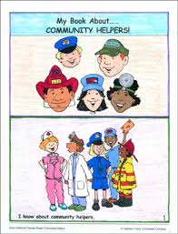 My Book About Community Helpers Printable Mini Books