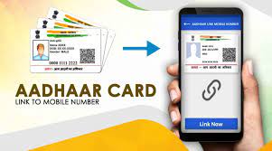 how to link aadhaar number and mobile