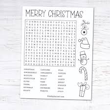 day 9 christmas word search 12 days