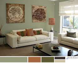 Color Study Sage Green Living Room