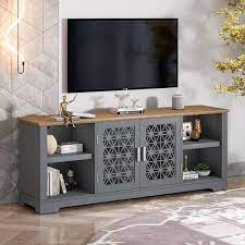 Festivo 70 In Gray Tv Stand For Tvs Up