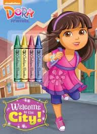 Search through 52574 colorings, dot to dots, tutorials and silhouettes. Kids Color Dora S World With Welcome To The City Coloring Book The Toy Insider