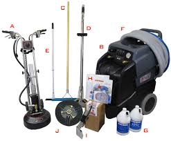 carpet and tile cleaning equipment