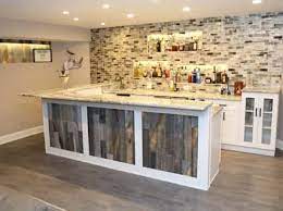 A poor framing job can bring a whole mess of problems, so we asked a professional framing carpenter how to build basement walls. Basement Bar Smartland Residential Contractors