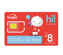 singtel prepaid sim card