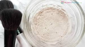 diy translucent face powder with only 2