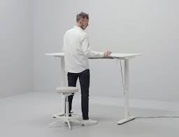 In height, it adjusts from 22 to 48 in (56 to 122. Ikea Bekant Adjustable Stand Sit Desk In White 160 X 80 Cm Furniture Tables Chairs On Carousell