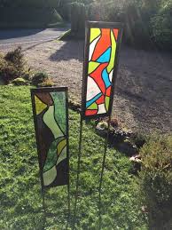 Sculpture Glass Garden Panels