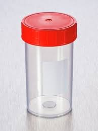 Small Plastic Sample Container Pot Jar