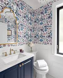 Bathroom wallpaper, Beautiful bathrooms ...