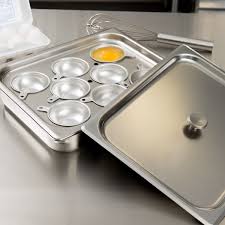 8 cup stainless steel egg poacher