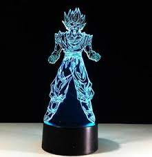 Super saiyan 3d led lamp 7 colors touch optical illusion action figure lamp decoration 5.0 out of 5 stars 1 $19.99 Dragon Ball Z Lamp Led Nigh Light Dragon Ball Z Merchandise