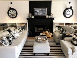 25 Beautiful Black Living Rooms