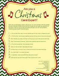 Did you know that each nation. Free Printable Christmas Carol Quiz American Greetings
