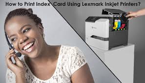 How To Print Index Card Using Lexmark Inkjet Printers Instant