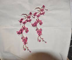 Blooming Sakura Embroidery Design Embroidery Designs